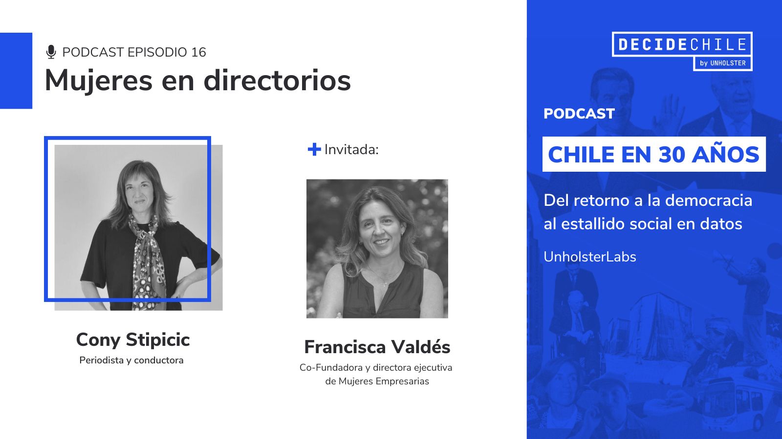 16. Capítulo XVI Chile en 30 años Mujeres en Directorios